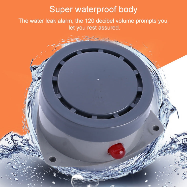 Sound and Light Prompt Alarm Water Leakage and Overflow Waterproof Detector - Water Leakage Alarm by PMC Jewellery | Online Shopping South Africa | PMC Jewellery | Buy Now Pay Later Mobicred