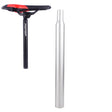 FMFXTR Aluminum Alloy Mountain Bike Extended Seat Post, Specification:28.6x350mm(Silver) - Bicycle Seat Posts by FMFXTR | Online Shopping South Africa | PMc TechLife | Buy Now Pay Later Mobicred