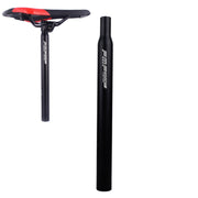 FMFXTR Aluminum Alloy Mountain Bike Extended Seat Post, Specification:31.6x350mm(Black)