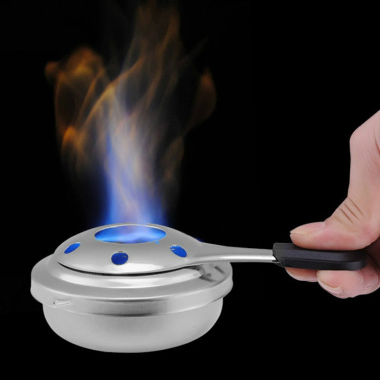Outdoor Mini Stainless Steel Handle Alcohol Stove Camping Fuel Small Hot Pot Windproof Alcohol Stove, Size:9.5cm - Cookwares & Tablewares by PMC TechLife | Online Shopping South Africa | PMC TechLife | Buy Now Pay Later Mobicred