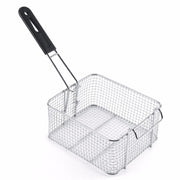 Desktop Thickening Electric Fryer Fried Chicken Legs Fries Stainless Steel Electric Fryer With Basket(Single Cylinder Single Screen)
