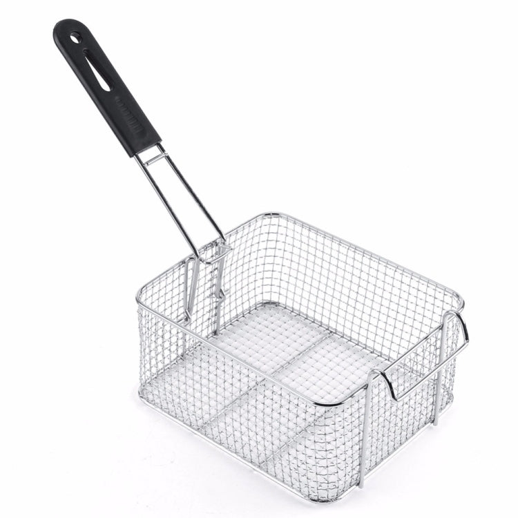 Desktop Thickening Electric Fryer Fried Chicken Legs Fries Stainless Steel Electric Fryer With Basket(Single Cylinder Single Screen)
