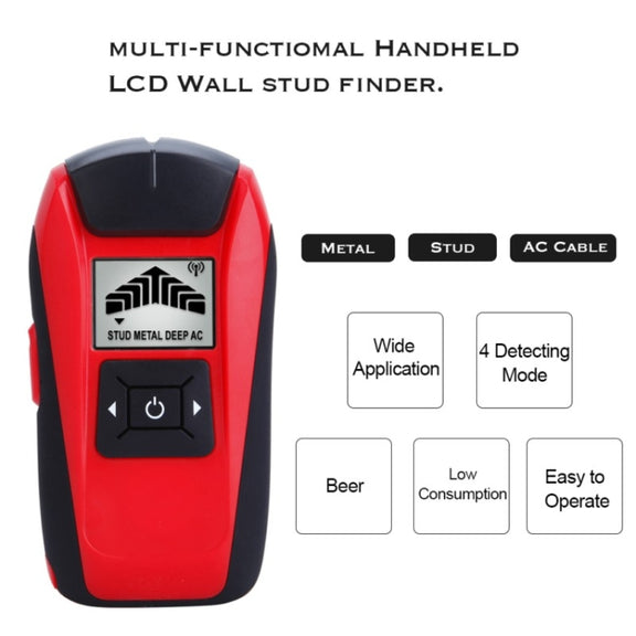 G120 Metal Wood Cable Wire Reinforced Tester Multifunctional Wall Metal Detection Instrument