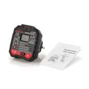 HT106 Socket Testers Voltage Test Detector Ground Line Neutral Line Live Line Leakage Electroscope(EU Plug)
