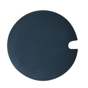 5 PCS Creative Cup Lids Food-grade Silicone Cup Cover Heat-resistant Safe Healthy Silicone Lid with Gap(Black)