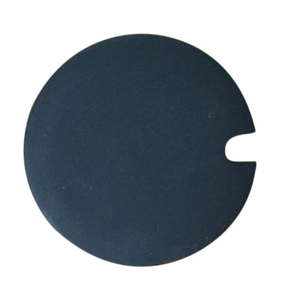 5 PCS Creative Cup Lids Food-grade Silicone Cup Cover Heat-resistant Safe Healthy Silicone Lid with Gap(Black)