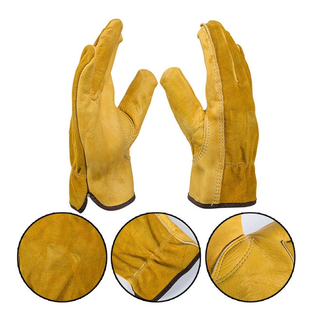 2 Pairs Motorcycle Gloves Riding Gloves Garden Labor Protection Safety Gloves, SIZE:L - Safety Gloves by PMC TechLife | Online Shopping South Africa | PMC TechLife
