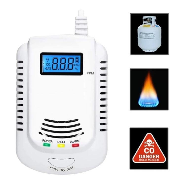 Coalgas Natural Gas Methane Propane Leak Detector Tester Measurer Home Security Tool, EU Plug - Gas Monitor by PMC TechLife | Online Shopping South Africa | PMC TechLife | Buy Now Pay Later Mobicred