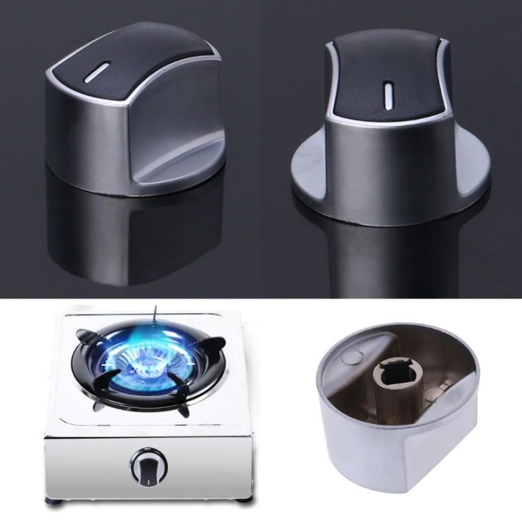 Gas Stove Knob Switch Metal Button Lighter Handle Gas Stove Accessories(8mm 45 Degrees) - Replacement Accessories by PMC Jewellery | Online Shopping South Africa | PMC Jewellery | Buy Now Pay Later Mobicred
