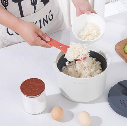 Kitchenware Microwave Oven Utensils Rrice Cooker Heating Steamer Pot Steamed Rice Box(Bright Orange) - Cooking Tools by PMC Jewellery | Online Shopping South Africa | PMC Jewellery | Buy Now Pay Later Mobicred