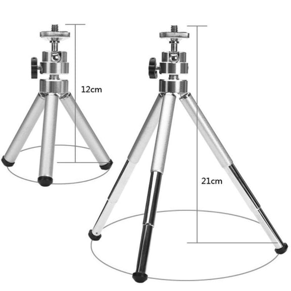 Mini Portable Telescopic Desktop Tripod DSLR Camera Table Tripod Stand Holder for GoPro Hero11 Black / HERO10 Black /9 Black /8 Black /7 /6 /5 /5 Session /4 Session /4 /3+ /3 /2 /1, DJI Osmo Action and Other Action Cameras