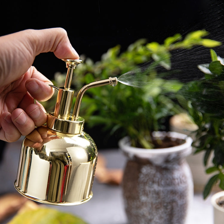 Vintage Brass Gardening Meaty Small Watering Can (Gold) - Watering & Irrigation by PMc TechLife | Online Shopping South Africa | PMc TechLife | Buy Now Pay Later Mobicred