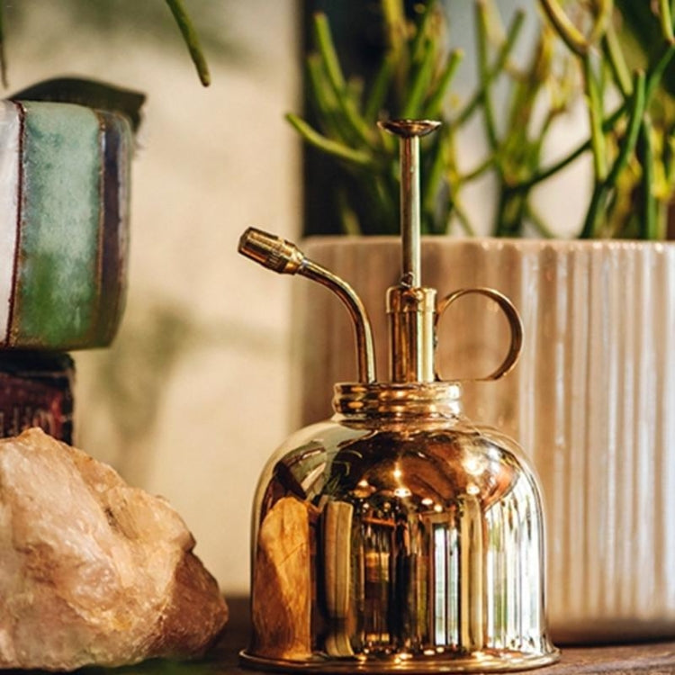 Vintage Brass Gardening Meaty Small Watering Can (Gold) - Watering & Irrigation by PMc TechLife | Online Shopping South Africa | PMc TechLife | Buy Now Pay Later Mobicred