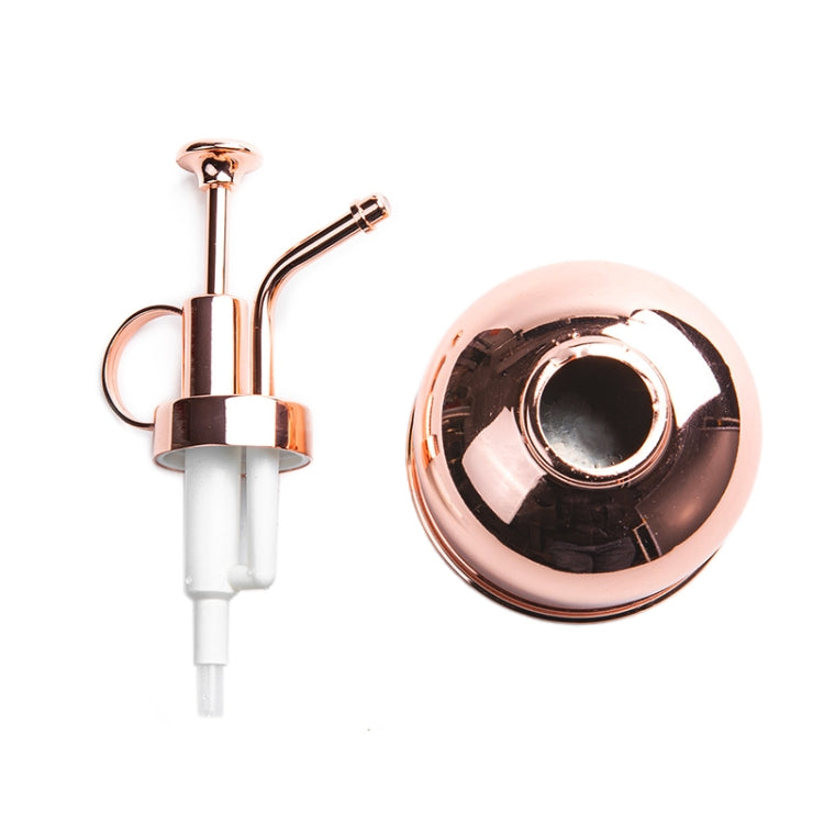 Vintage Brass Gardening Meaty Small Watering Can (Rose Gold)