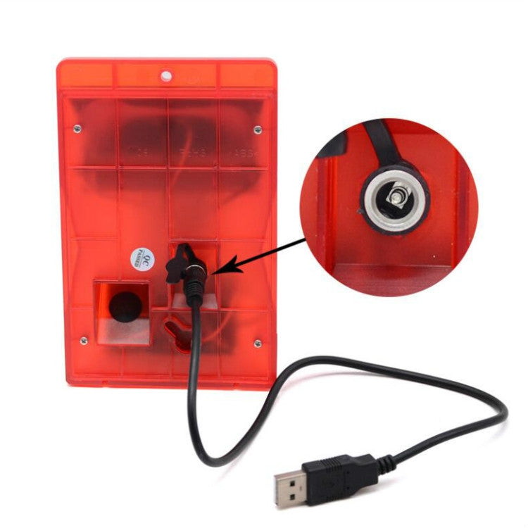 129dB Solar Alarm Light Human Body Induction Remote Control Alarm Farm Anti-theft Drive Object Sound and Light Alarm Light, Style:N911C English - Alarm System by PMC TechLife | Online Shopping South Africa | PMC TechLife