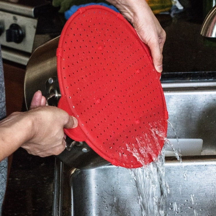 Multifunctional Food Grade Silicone Placemat Creative Kitchenware Heat Insulation Screen Filter(Red) - Filters by PMC TechLife | Online Shopping South Africa | PMC TechLife | Buy Now Pay Later Mobicred