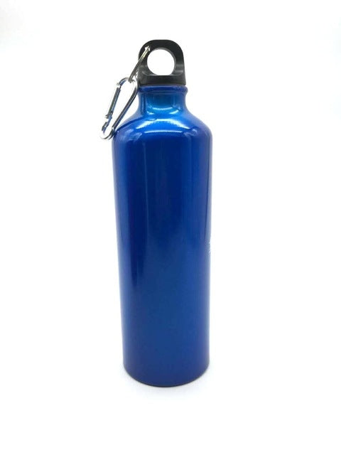 Aluminum Outdoor Sports Water Bottle Portable Mountaineering Bottle Riding Water Bottle, Capacity:600ml(Blue) - Kettles by PMC TechLife | Online Shopping South Africa | PMC TechLife | Buy Now Pay Later Mobicred