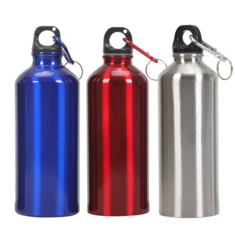 Aluminum Outdoor Sports Water Bottle Portable Mountaineering Bottle Riding Water Bottle, Capacity:600ml(Blue) - Kettles by PMC TechLife | Online Shopping South Africa | PMC TechLife | Buy Now Pay Later Mobicred