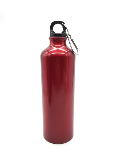 Aluminum Outdoor Sports Water Bottle Portable Mountaineering Bottle Riding Water Bottle, Capacity:600ml(Red) - Kettles by PMC TechLife | Online Shopping South Africa | PMC TechLife | Buy Now Pay Later Mobicred