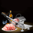 Alloy Stainless Steel Household Manual Thickness Adjustable Meat Vegetables Slicer Meat Slicing Machine(Silver) - free shipping - PMC TechLife - Order now!