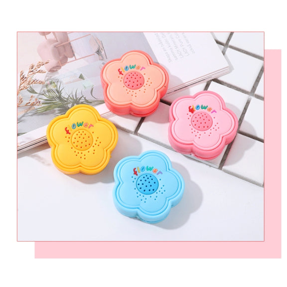 4 PCS Outdoor Portable Cartoon Mosquito Repellent Bracelet Anti-mosquito Snap Ring, Style:Popular Fruits