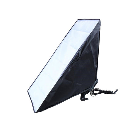 Photo Studio Softbox Kit (Four Socket Lamp Holder + 50 X 70cm Flash Lighting Softbox +2m Light Stand), EU Plug - free shipping - PMC Jewellery - Order now!