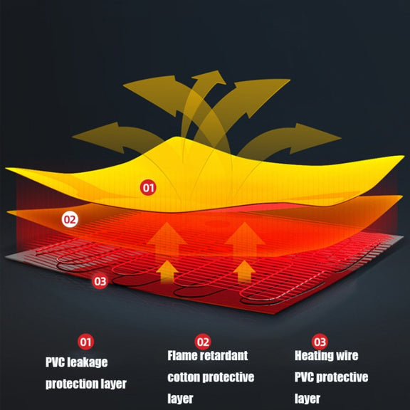 Heating Pulse Acupuncture Waist Massager Multifunctional Household Lumbar Disc Automatic Traction Device, Plug Type:EU Plug(Brown)