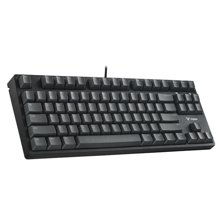 Rapoo V860 Desktop Wired Gaming Mechanical Keyboard, Specifications:87 Keys(Green Shaft) - free shipping - PMC Jewellery - Order now!