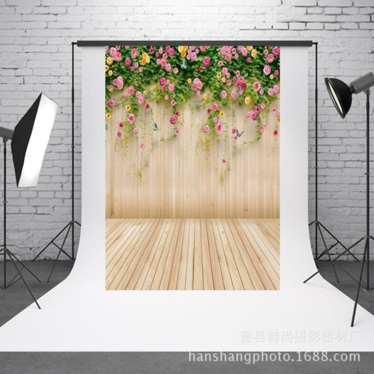 1.5m x 2.1m Simulation Wood Plank Flower Wall Photo Props Photography Background Cloth - Wood Floor by PMC TechLife | Online Shopping South Africa | PMC TechLife | Buy Now Pay Later Mobicred