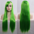 Anime Cosplay Role Playing Color Wig COS Harajuku Style 80cm Long Straight Hair(Green) - free shipping - PMC TechLife - Order now!