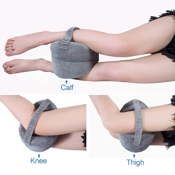 Pregnant Women Comfortable Anti-pressure Knee Pillow Cushion Yoga Legs Pillows(Grey)