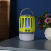 Solar Power Mosquito Killer Outdoor Hanging Camping Anti-insect Insect Killer, Color:Gray+ Solar Panel