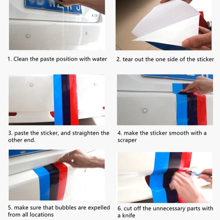 Flag Striped Car Hood Vinyl Sticker Body Decal(italy) - Decorative Sticker by PMC TechLife | Online Shopping South Africa | PMC TechLife | Buy Now Pay Later Mobicred