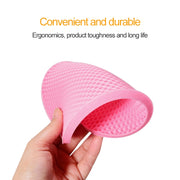 Honeycomb Silicone Round Non-slip Heat Resistant Mat, Size: 18x18x0.8cm(Coffee)
