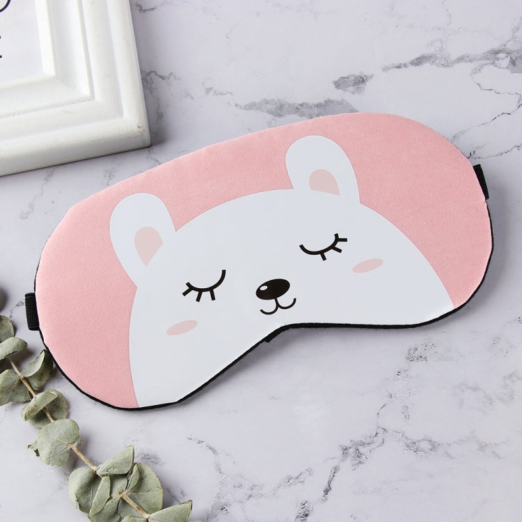 Cartoon Animal Cute Sleep Eye Mask Eyeshade Cover Massage Relax Eye Mask(Pink Rabbit) - free shipping - PMC TechLife - Order now!