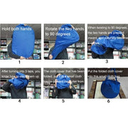 Foldable Free Installation Portable Household Mini Clothes Dryer(Blue)