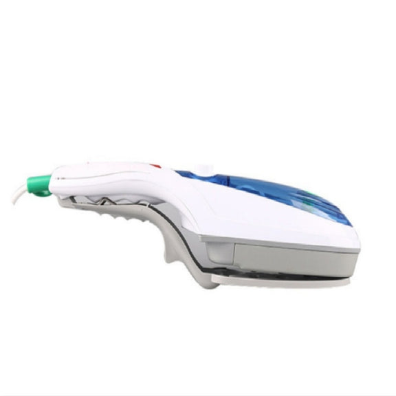 Handheld Garment Steamer Brush Portable Clothes Steam Iron, EU Plug 220V(Blue)