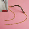 Women Bag PU Leather Chain Long Shoulder Strap Bag Accessories(Brown) - Accessories by PMC TechLife | Online Shopping South Africa | PMC TechLife | Buy Now Pay Later Mobicred