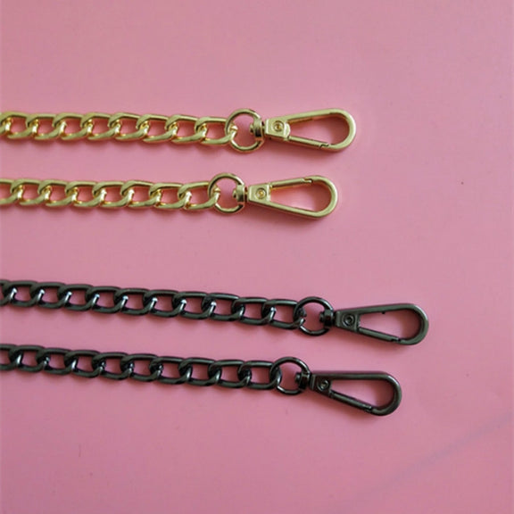 Women Bag PU Leather Chain Long Shoulder Strap Bag Accessories(Brown)