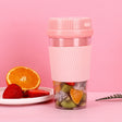 Portable USB Rechargeable Mini Household Electric Fruit Juicer(Pink) - free shipping - PMC TechLife - Order now!