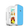 Somate SMT-8L Digital Display Car Home Dual-use Mini Refrigerator, Color:Blue, Specification:CN Plug - Refrigerators & Accessories by PMC TechLife | Online Shopping South Africa | PMC TechLife | Buy Now Pay Later Mobicred