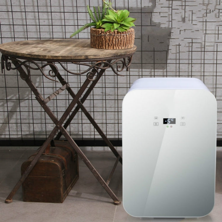 Somate SMT-8L Digital Display Car Home Dual-use Mini Refrigerator, Color:Blue, Specification:CN Plug - Refrigerators & Accessories by PMC TechLife | Online Shopping South Africa | PMC TechLife | Buy Now Pay Later Mobicred