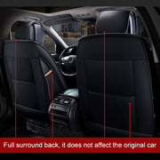 Universal PU Leather Car Seat Cover Coffee