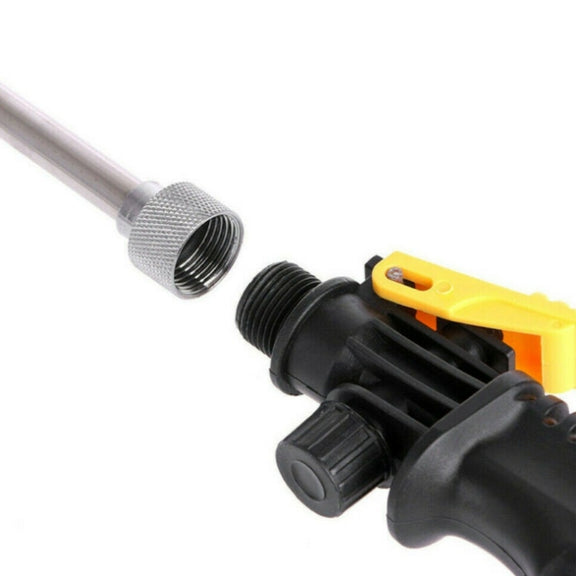 Garden Water Guns Stainless Steel Multifunction High Pressure Car Wash Spray Nozzle Hose Wand, Specification:72cm