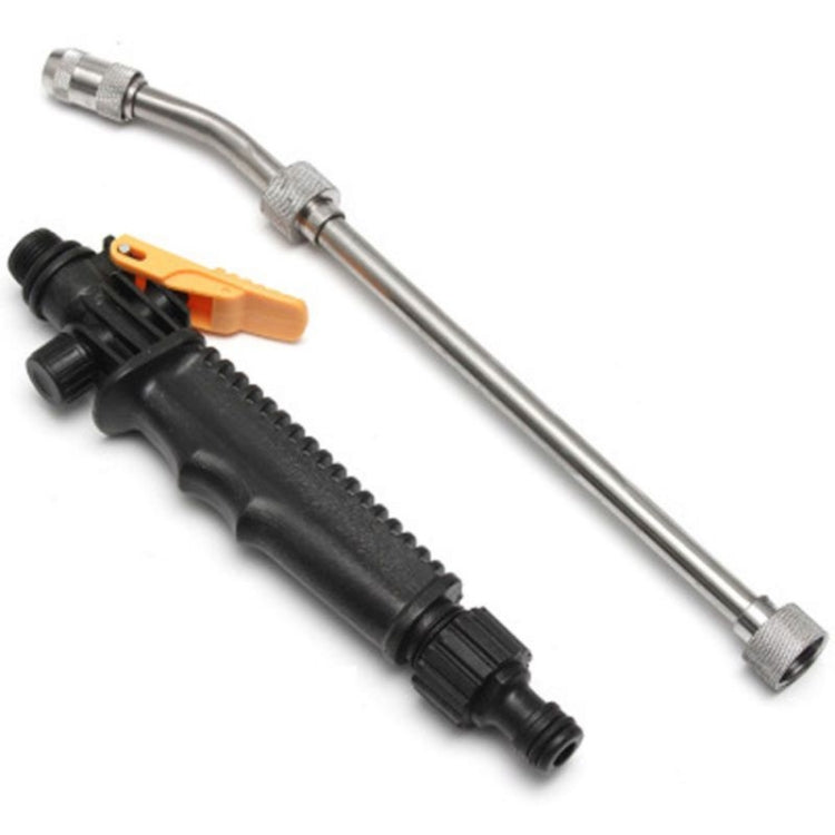 Garden Water Guns Stainless Steel Multifunction High Pressure Car Wash Spray Nozzle Hose Wand, Specification:72cm