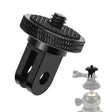 TELESIN Aluminum Alloy 1/4 Transfer Head Sports Camera Accessories For GoPro HERO11 Black / HERO9 Black / DJI Osmo Action 3 - Holder by PMC TechLife | Online Shopping South Africa | PMC TechLife | Buy Now Pay Later Mobicred