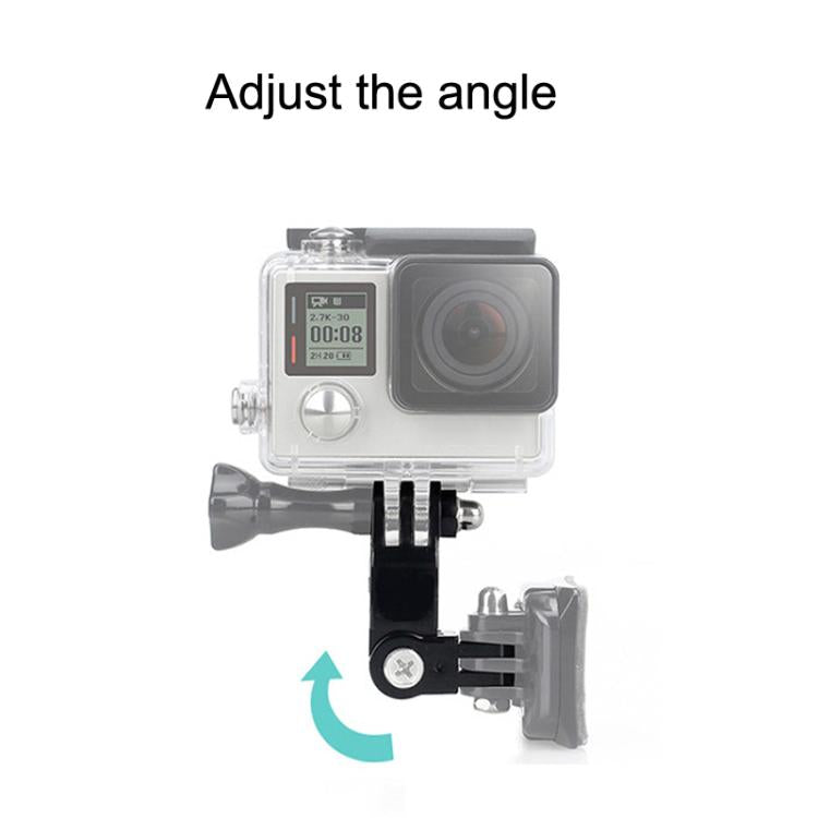 Different Direction Short Adapter TELESIN Screw Adapter Adjustment Arm For GoPro Hero12 Black / Hero11/10 /9 /8 /7 /6 /5, Insta360 Ace / Ace Pro, DJI Osmo Action 4 and Other Action Cameras -  by PMC TechLife | Online Shopping South Africa | PMC TechLife | Buy Now Pay Later Mobicred