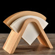 Coffee Filter Holder Coffee Storage Rack Filter Box Paper Base Bracket Display Stand Wooden V Holder - free shipping - PMC TechLife - Order now!