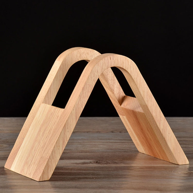 Coffee Filter Holder Coffee Storage Rack Filter Box Paper Base Bracket Display Stand Wooden V Holder - free shipping - PMC TechLife - Order now!