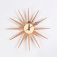 48cm Simple Modern Sun Clock Creative Home Accessories Wall Clock(Log Color Pole) - Wall Clock by PMc TechLife | Online Shopping South Africa | PMc TechLife | Buy Now Pay Later Mobicred